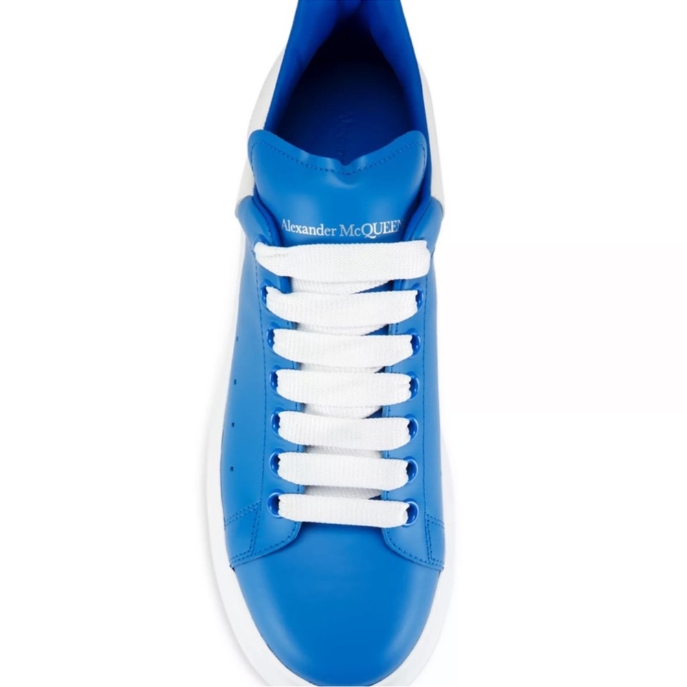 Alexander McQueen Vibrant Blue Sneakers